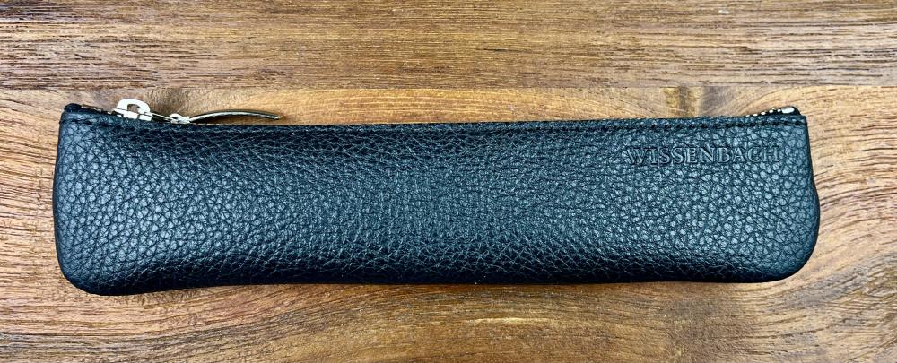 Leder Mäppchen Lana schwarz